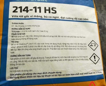Phụ gia chống thấm 63 SIKAGROUT 214-11 HS TẠI TPHCM