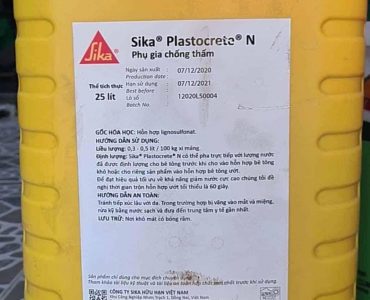 Phụ gia chống thấm 110 PLASTOCRETE N 25LIT
